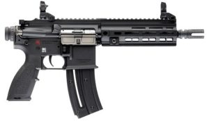 HK 416 Pistol, .22 LR, 8.5" Barrel, 20rd, Matte Black